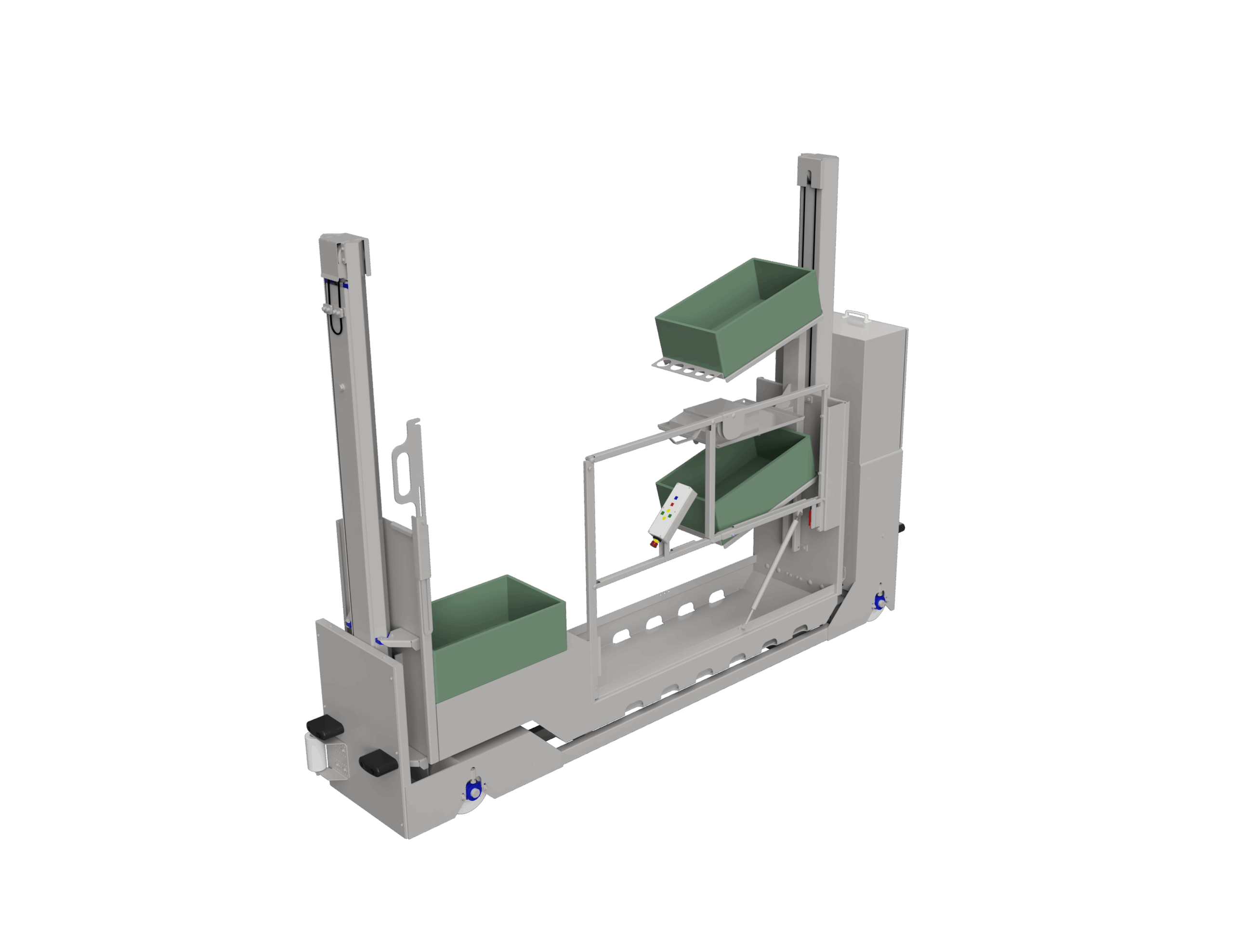 Automatische pluklorrie (rijden over vloer)