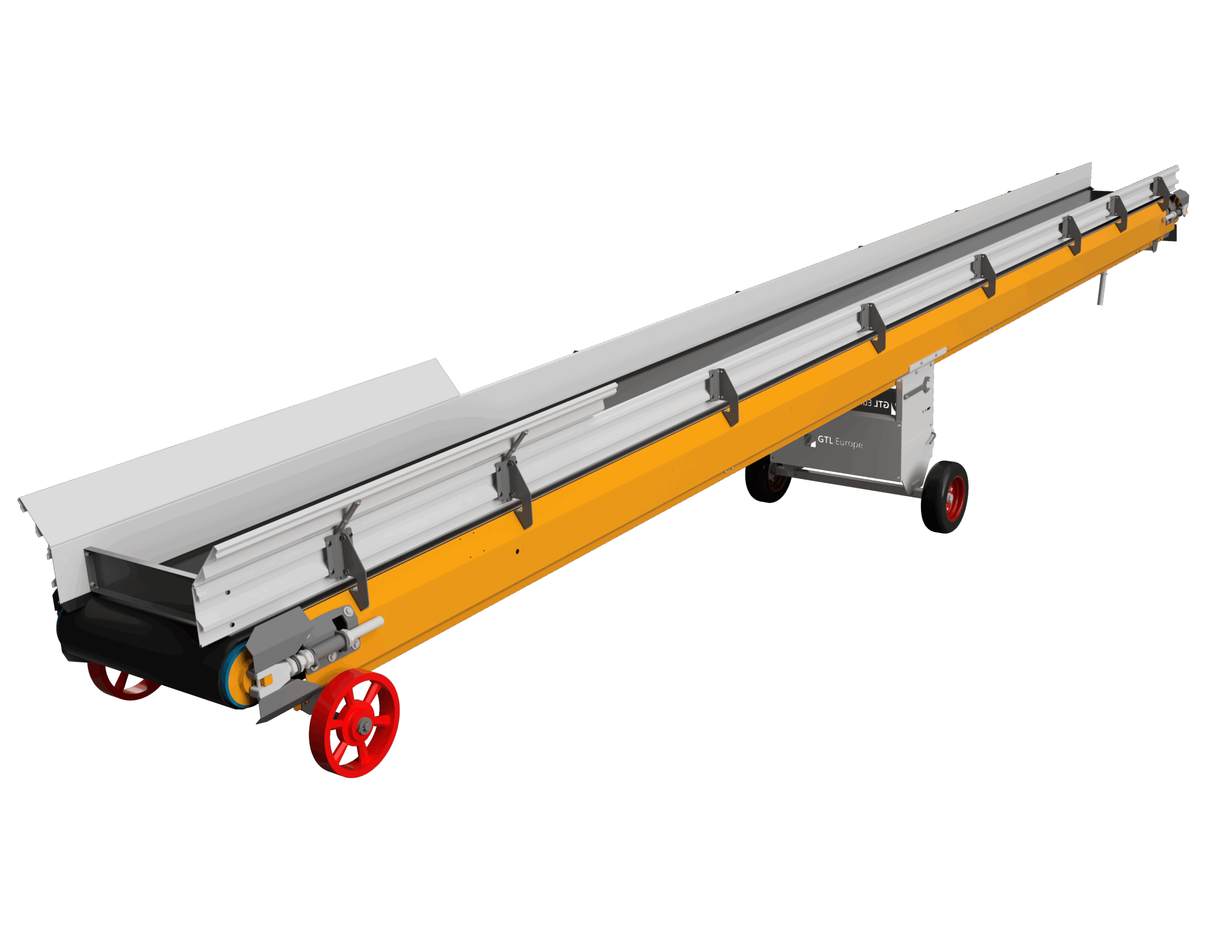 Toevoerband compost champignonteelt