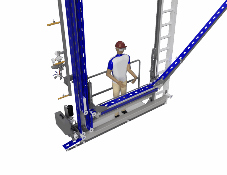 Transportbanden systeem voor champignons